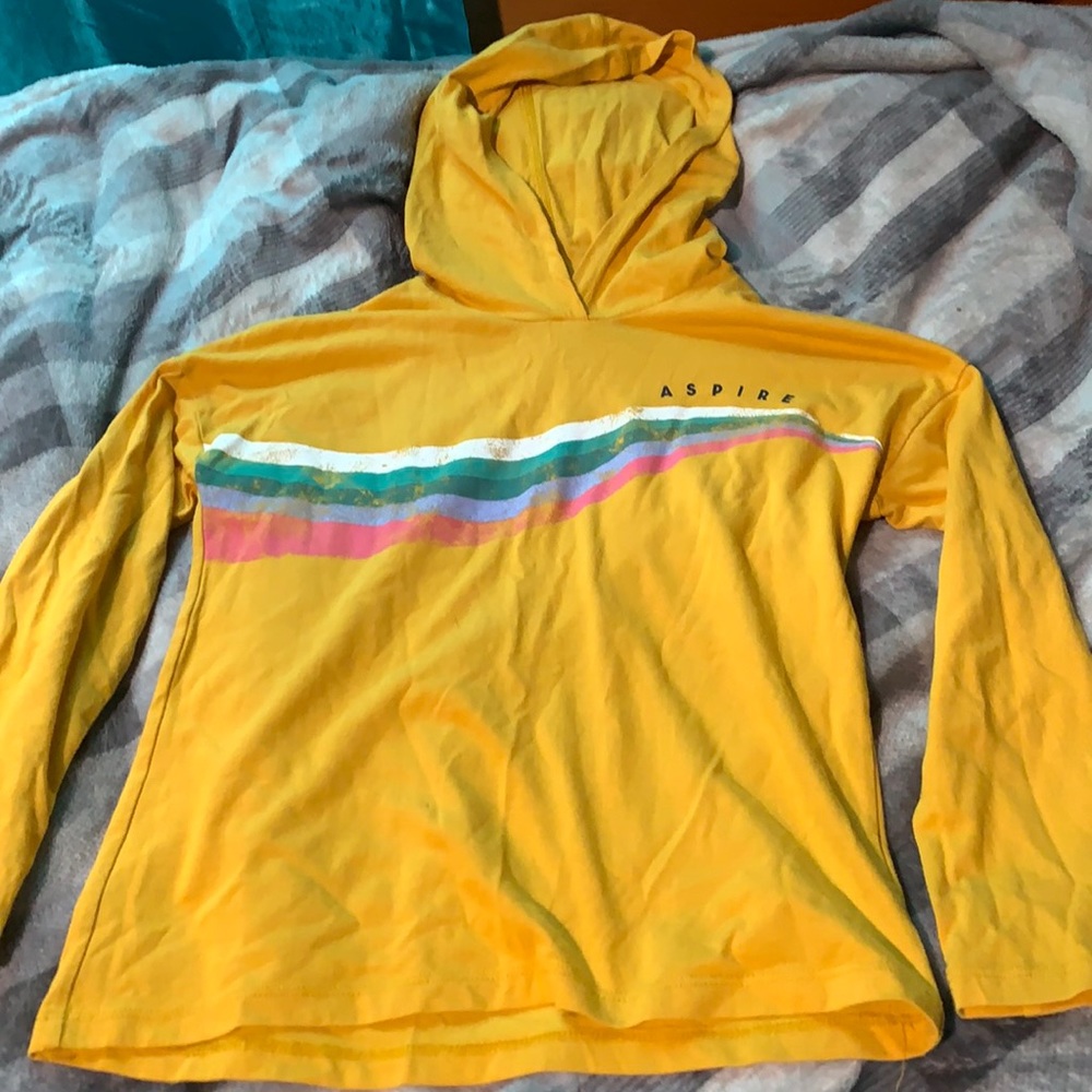 Old navy long sleeve shirt with hood